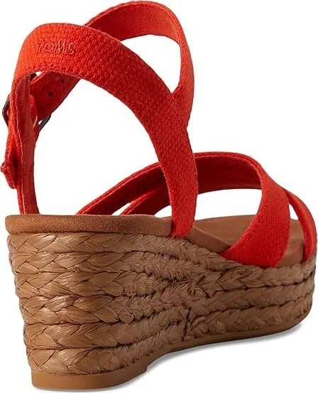 TOMS Audrey Women's Shoes Flame : 7.5 B - Medium, Synthetic - Image 4