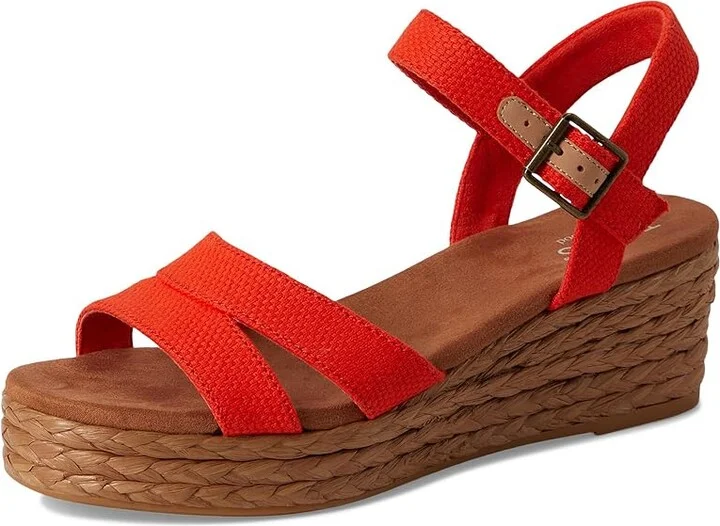 TOMS Audrey Women's Shoes Flame : 7.5 B - Medium, Synthetic - Image 5