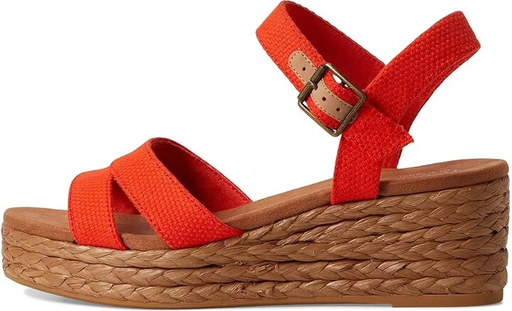 TOMS Audrey Women's Shoes Flame : 7.5 B - Medium, Synthetic - Image 6