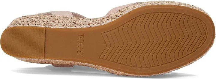 TOMS Audrey Women's Shoes Pale Rose Suede : 10 B - Medium, Synthetic - Image 3