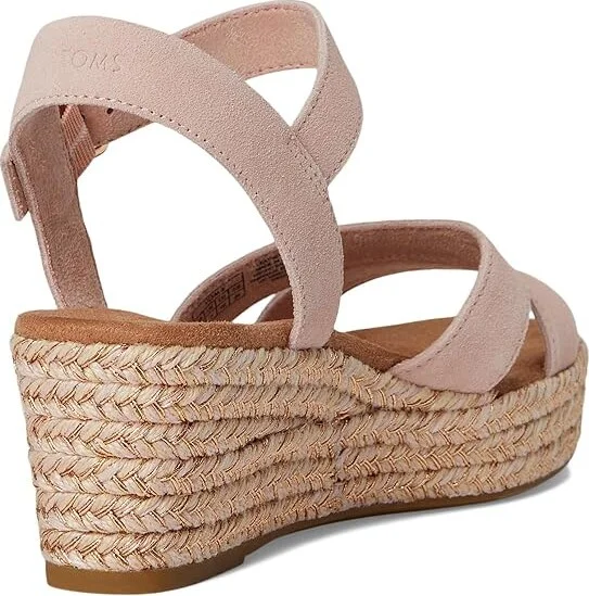 TOMS Audrey Women's Shoes Pale Rose Suede : 10 B - Medium, Synthetic - Image 4