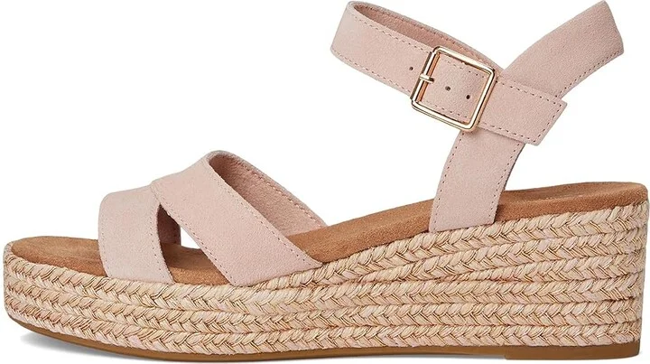 TOMS Audrey Women's Shoes Pale Rose Suede : 10 B - Medium, Synthetic - Image 6