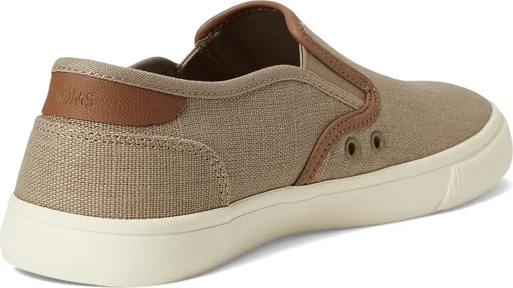 TOMS Baja Men's Slip on Shoes Dune : 7.5 D - Medium, Canvas - Image 4