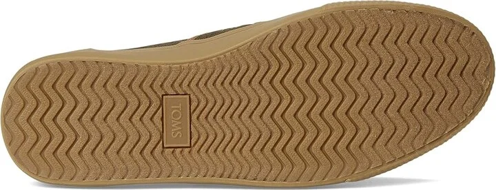 TOMS Baja Men's Slip on Shoes Olive : 8 D - Medium, Canvas - Image 3
