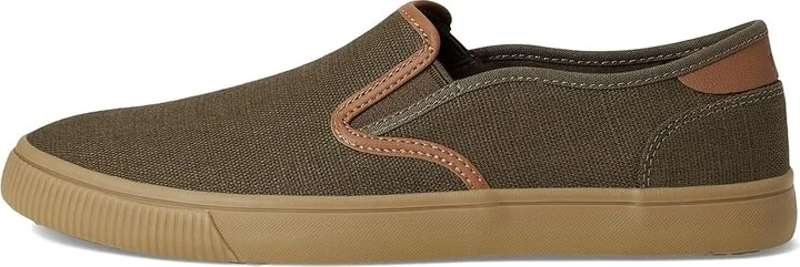 TOMS Baja Men's Slip on Shoes Olive : 8 D - Medium, Canvas - Image 6