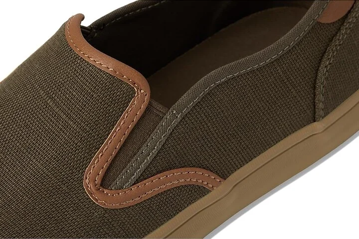 TOMS Baja Men's Slip on Shoes Olive : 8 D - Medium, Canvas - Image 7
