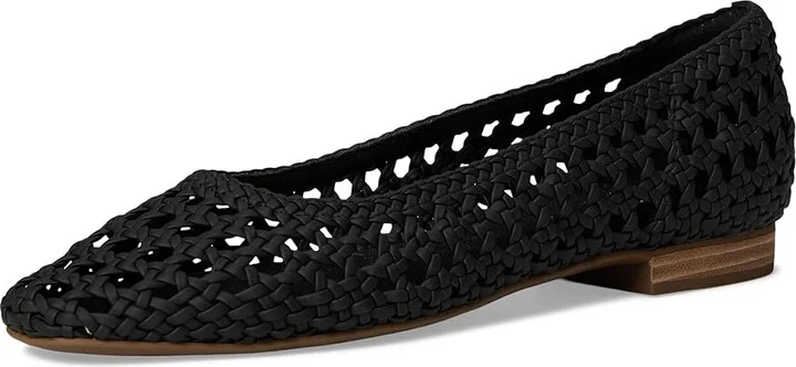 TOMS Briella Women's Shoes Black Woven Basket : 7 B - Medium, Synthetic - Image 5