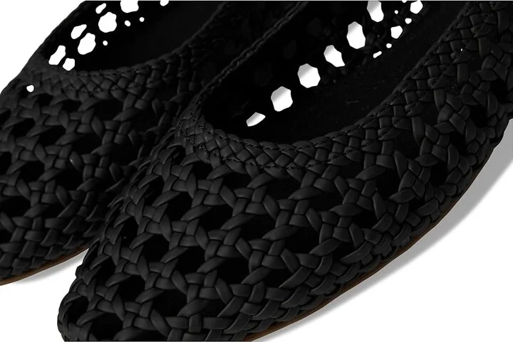 TOMS Briella Women's Shoes Black Woven Basket : 7 B - Medium, Synthetic - Image 7