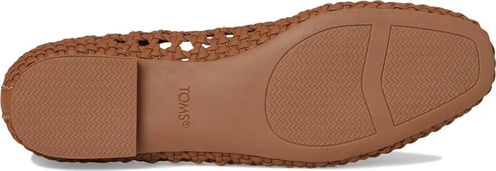 TOMS Briella Women's Shoes Brown Sugar Woven Basket : 12 B - Medium, Synthetic - Image 3