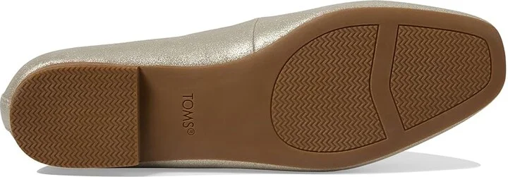 TOMS Briella Women's Shoes Champagne Metallic : 7 B - Medium, Synthetic - Image 3