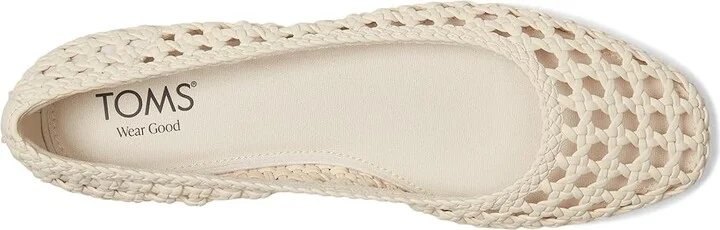 TOMS Briella Women's Shoes Natural Woven Basket : 11 B - Medium, Synthetic - Image 2
