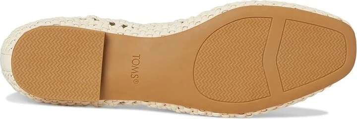 TOMS Briella Women's Shoes Natural Woven Basket : 11 B - Medium, Synthetic - Image 3