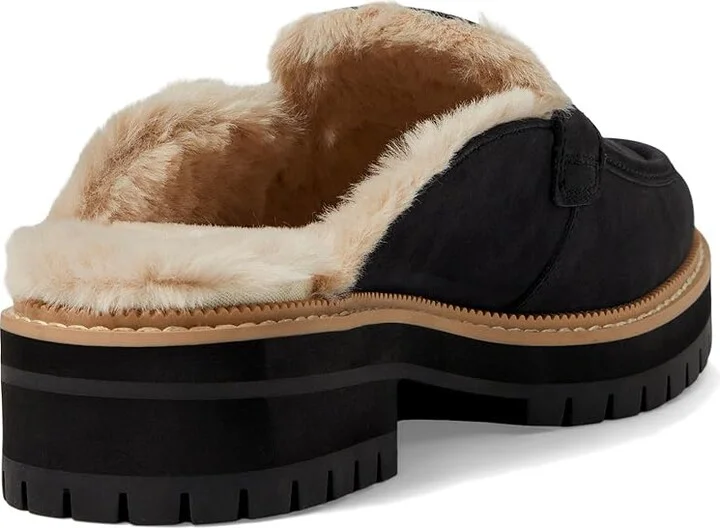 TOMS Cara Mule Women's Shoes Black : 5 B - Medium, Leather - Image 4