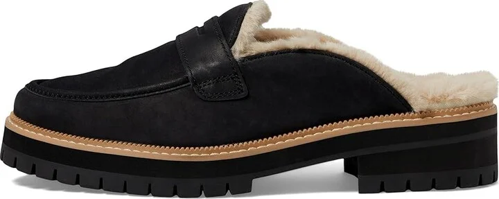 TOMS Cara Mule Women's Shoes Black : 5 B - Medium, Leather - Image 5