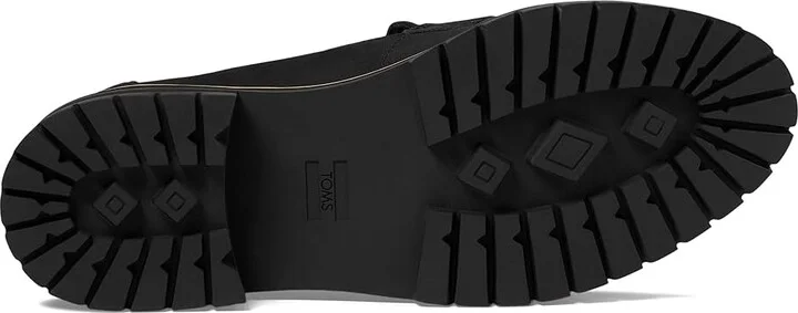 TOMS Cara Women's Shoes Black : 8.5 D - Wide, Leather/Rubber - Image 3