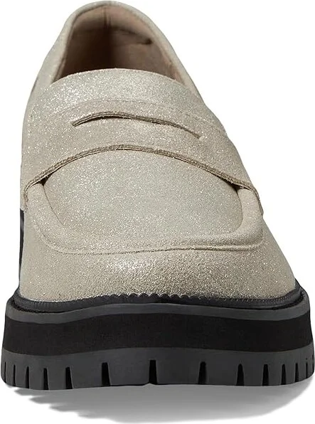 TOMS Cara Women's Shoes Champagne Metallic : 6.5 B - Medium, Leather/Rubber - Image 5