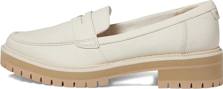 TOMS Cara Women's Shoes Light Sand Leather : 12 B - Medium, Leather/Rubber - Image 6
