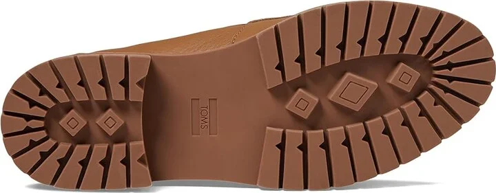 TOMS Cara Women's Shoes Tan : 5.5 D - Wide, Leather/Rubber - Image 3