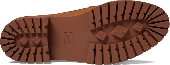 TOMS Cara Women's Shoes Tan Leather : 10 B - Medium, Leather/Rubber - Image 3