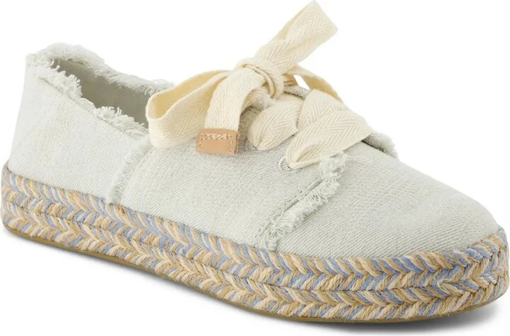 TOMS Carolina Lace Up Platform Espadrille Sneaker