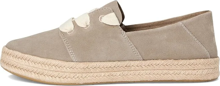 TOMS Carolina Lace Up Women's Shoes Taupe : 7.5 B - Medium, Suede - Image 6