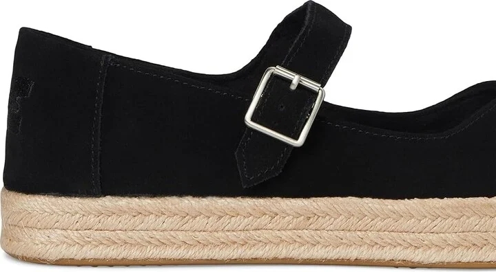 TOMS Carolina Mary Jane Women's Flat Shoes Black 1 : 8 B - Medium, Canvas - Image 7