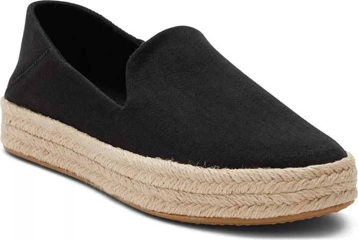 TOMS Carolina Platform Espadrille SlipOn