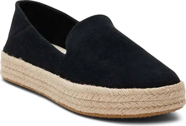 TOMS Carolina Platform Espadrille SlipOn