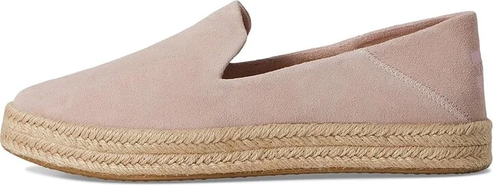 TOMS Carolina Women's Shoes Ballet Pink : 9 B - Medium, Suede - Image 6