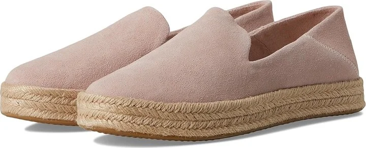 TOMS Carolina Women's Shoes Ballet Pink : 9 B - Medium, Suede