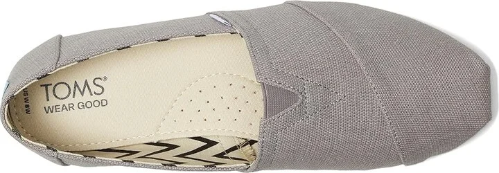 TOMS Classic Alpargata with Heritage Canvas Women's Slip on Shoes Morning Dove : 7 D - Wide - Image 2