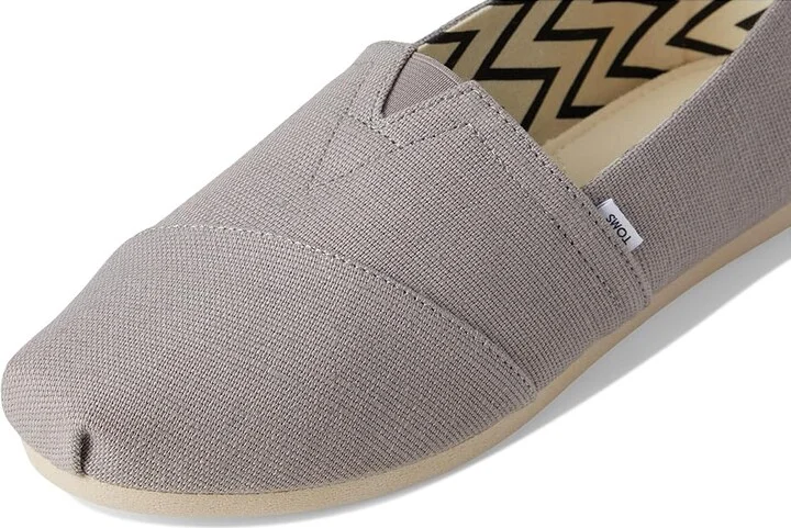 TOMS Classic Alpargata with Heritage Canvas Women's Slip on Shoes Morning Dove : 7 D - Wide - Image 7
