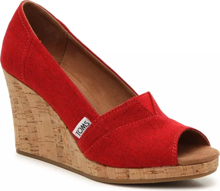TOMS Classic Wedge Sandal