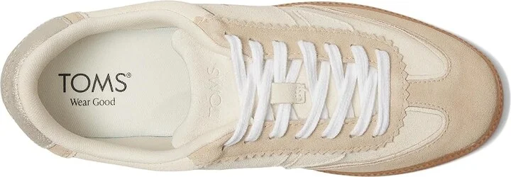 TOMS Collins Women's Shoes Oatmeal Suede/Leather : 6.5 B - Medium - Image 2
