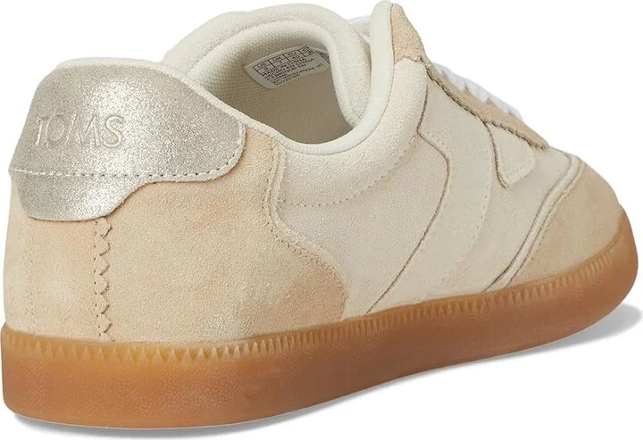 TOMS Collins Women's Shoes Oatmeal Suede/Leather : 6.5 B - Medium - Image 4