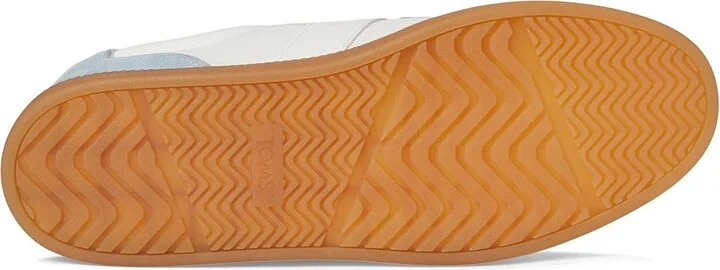 TOMS Collins Women's Shoes Pastel Blue Leather/Suede : 7 B - Medium - Image 3