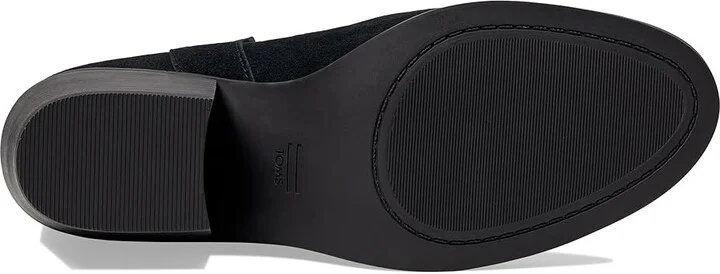 TOMS Constance Women's Shoes Black/Black Suede : 10 B - Medium - Image 3