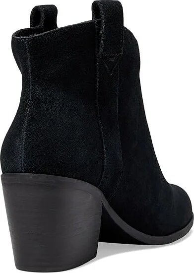 TOMS Constance Women's Shoes Black/Black Suede : 10 B - Medium - Image 4