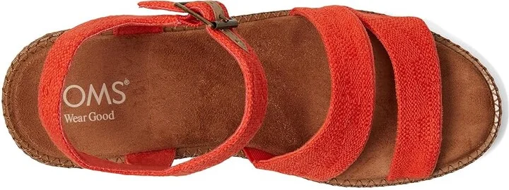 TOMS Darya Women's Sandals Flame : 7.5 B - Medium - Image 2