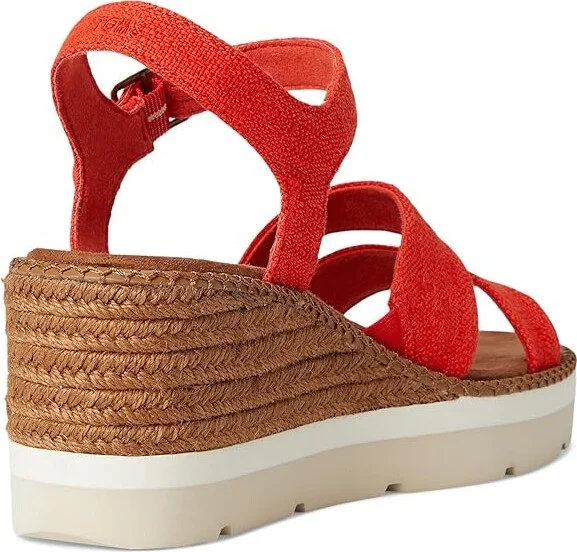TOMS Darya Women's Sandals Flame : 7.5 B - Medium - Image 4