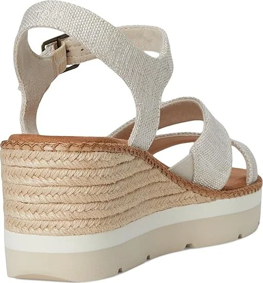 TOMS Darya Women's Sandals Natural : 7.5 B - Medium - Image 4