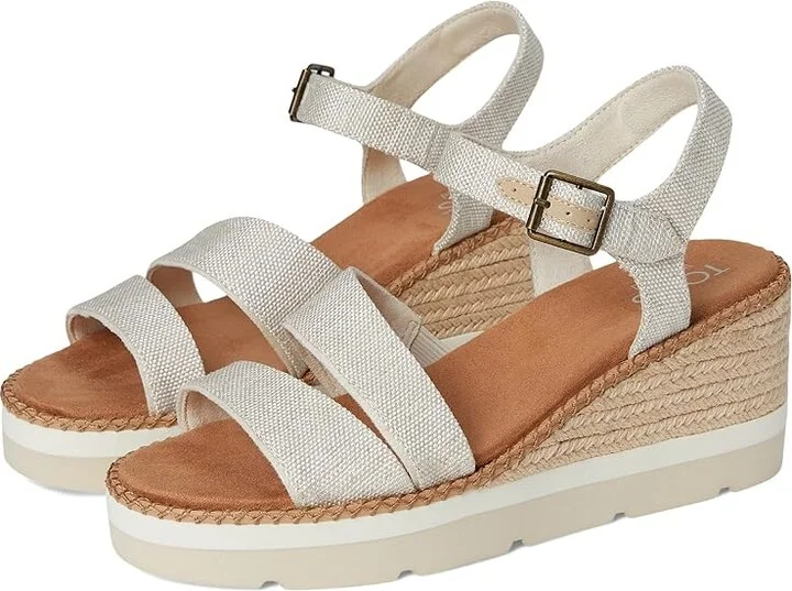 TOMS Darya Women's Sandals Natural : 7.5 B - Medium