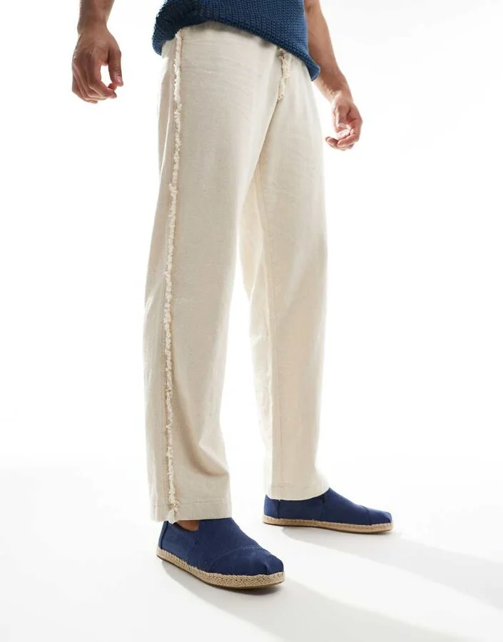 Toms deconstructed alpargata rope espadrilles in navy - Image 2