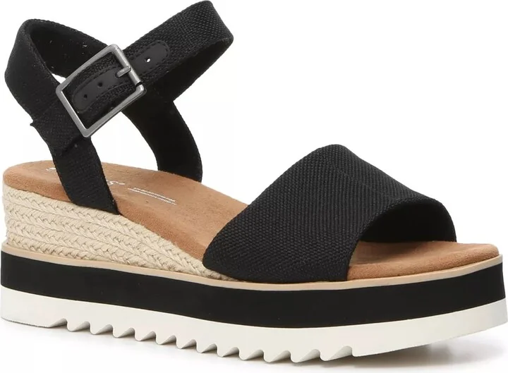 TOMS Diana Espadrille Wedge Sandal