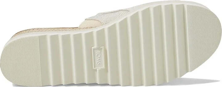TOMS Diana Mule WIDE Women's Shoes Natural Wide Width Yarn Dye : 10 B - Medium, Textile - Image 3