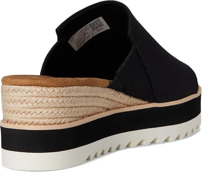 TOMS Diana Mule Women's Shoes Black : 10 B - Medium, Textile - Image 4