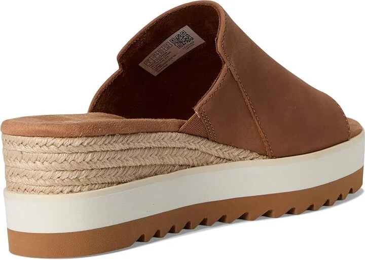 TOMS Diana Mule Women's Shoes Brown Sugar Raffia : 8 B - Medium, Textile - Image 4
