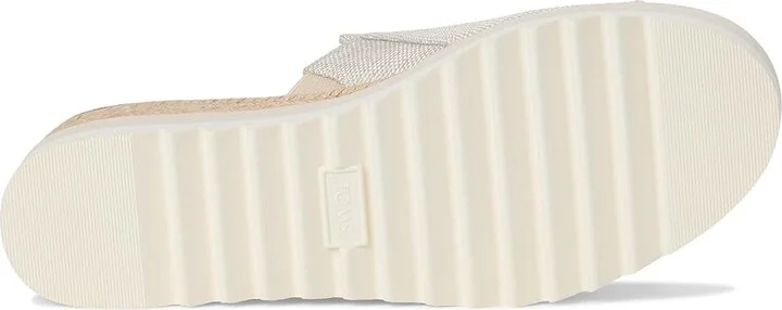 TOMS Diana Mule Women's Shoes Natural : 10 B - Medium, Textile - Image 3
