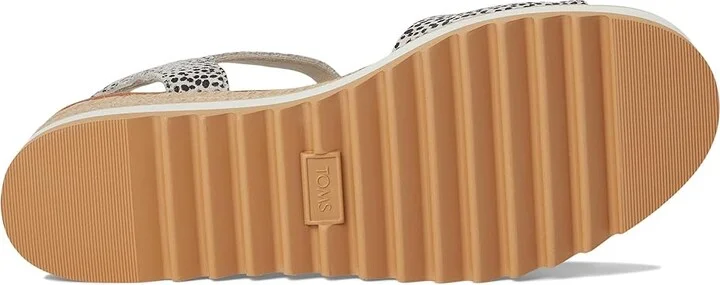 TOMS Diana Sandal Women's Sandals Cheetah : 12 B - Medium, Leather/Rubber - Image 3