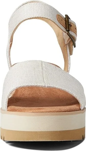 TOMS Diana Women's Shoes Natural : 10 B - Medium, Canvas - Image 2